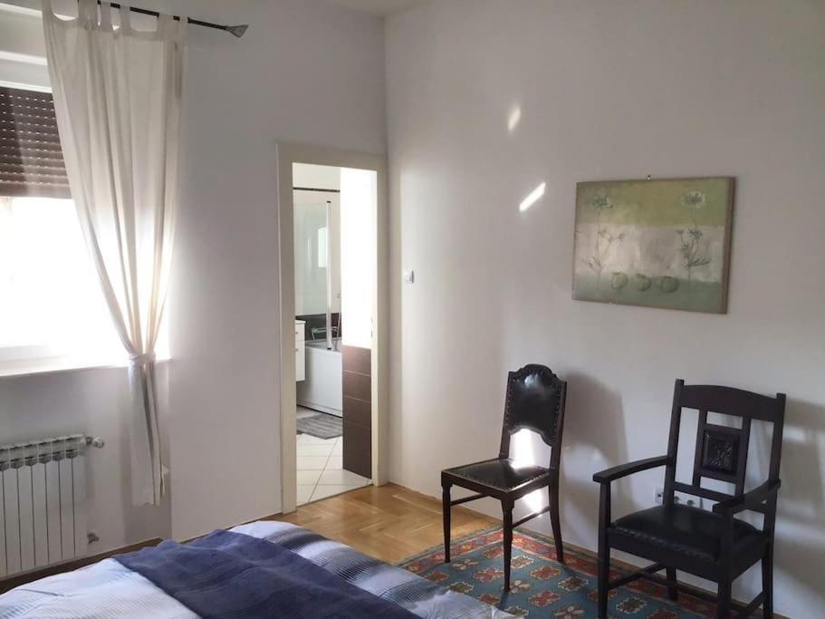 Spacious 3Br/2Bt Apartment With A/C In City Center Zagreb Bagian luar foto