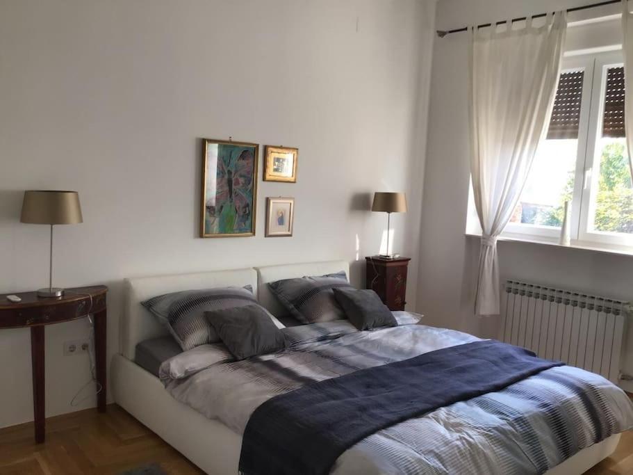 Spacious 3Br/2Bt Apartment With A/C In City Center Zagreb Bagian luar foto